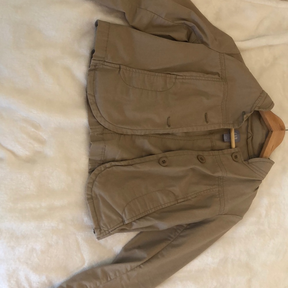 Gap Khaki Spring Coat